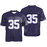 Custom Indigo Oversized Football Jersey Street Fashion T-shirt